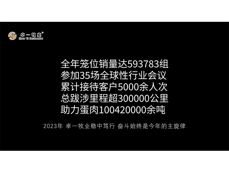 卓一牧業(yè) | 年歲開啟，共赴新程