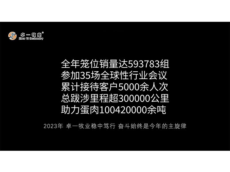 卓一牧業(yè) | 年歲開(kāi)啟，共赴新程