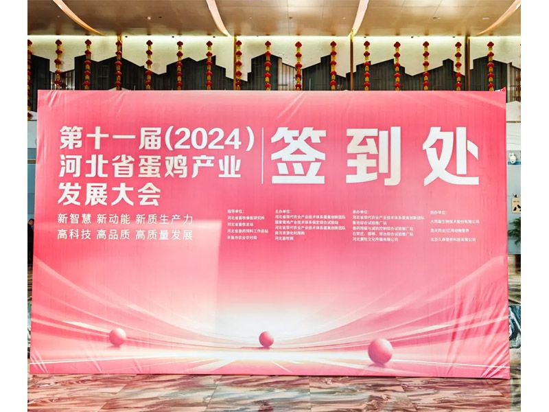 卓一牧業(yè)應邀出席第十一屆(2024)河北省蛋雞產(chǎn)業(yè)發(fā)展大會！